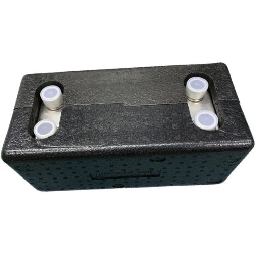 Lemezes hőcserélő 40 lemez szigetelt, max 12.7m3/h, 4x1", felület: 1,2 m2