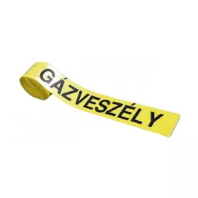 Jelzőszalag, gáz