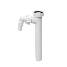   Kötőcső 32mm 5/4", mosógép csatlakozóval, 260mm, Styron