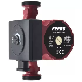 Ferro 25/6-180, keringetőszivattyú, fűtésre (0602W)