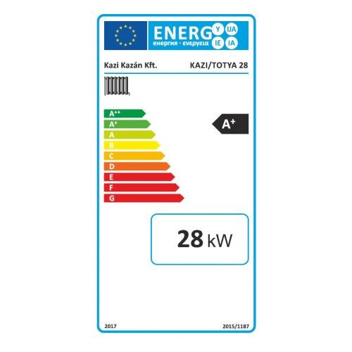 Vegyes tüzelésű kazán (szigeteléssel) S28 28kW, Totya*