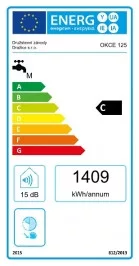 Drazice villanybojler 125 l*