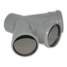 PVC, 50mm-50mm-50mm Y ág, lepke