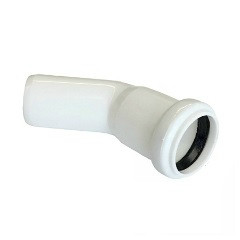 Fehér PVC, 32mm 45°