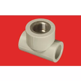 FVPlast, 25mm-1/2"-25mm BM T idom, műanyag