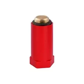 Próbadugó 1/2" kék-piros, réz menettel