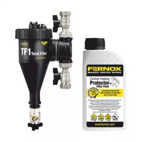   Fernox TF1 Total 3/4" mágneses iszapleválasztó + folyadék