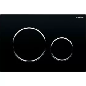   Nyomólap beépíthető wc-hez fekete/fényes króm/fekete, Geberit Sigma20