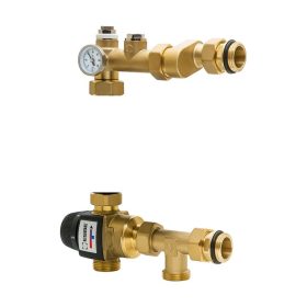 Keverőegység padlófűtésre szivattyú nélkül