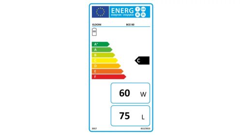 BCE fűtés-hűtés puffertartály, hőcserélő nélkül, szigeteléssel, 80 l álló/fali*