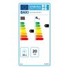 Baxi kondenzációs kombi gázkazán, 20 kW Luna Classic 24 ERP* (LUNACLASSIC24)