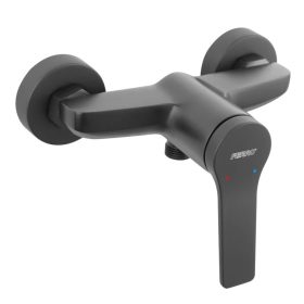 Zuhany csaptelep, Stratos Black, Ferro