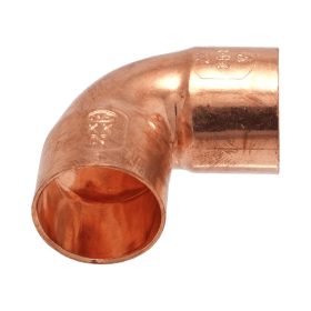 Forrasztós réz, 22mm-90° 2T