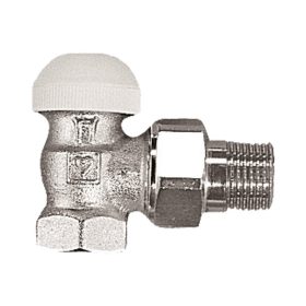 Radiátorszelep, 1/2" termosztatikus sarok, Herz