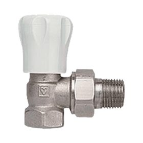 Radiátorszelep, 1/2" sarok, Herz