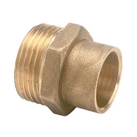 Forrasztós réz, 28mm-1" KM csatlakozó