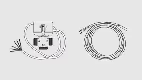 Bosch váltószelep készlet Tronic Heat 3500 elektromos kazánhoz