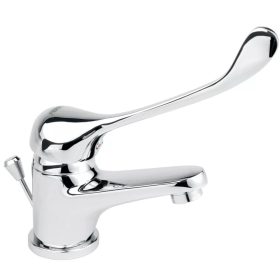   Mosdó csaptelep leeresztőszeleppel, orvosi, Vasto Medico, Ferro