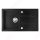 Mosogató 1 medencés csepptálcás Mezzo II 48/78 grafit shine, gránit, Ferro