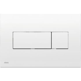 Nyomólap beépíthető wc-hez fehér, AlcaPlast (M370)