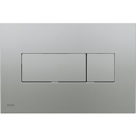 Nyomólap beépíthető wc-hez matt-króm, AlcaPlast (M372)