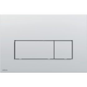 Nyomólap beépíthető wc-hez matt-króm, AlcaPlast (M572)