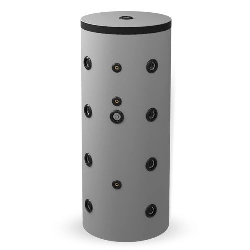 BC fűtés puffertartály, hőcserélő nélkül, szigeteléssel, 200 l álló*