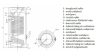 Indirekt tároló, álló, 150l kerek, 1 hőcserélő, hőszivattyúhoz, Sunsystem*