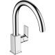 Álló mosogatócsaptelep 210mm kifolyócsővel, Vernis Shape króm, Hansgrohe