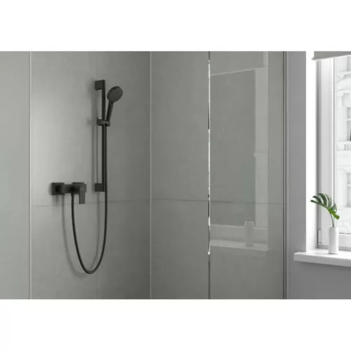 Zuhanyszett, Vernis Blend Vario matt fekete, Hansgrohe