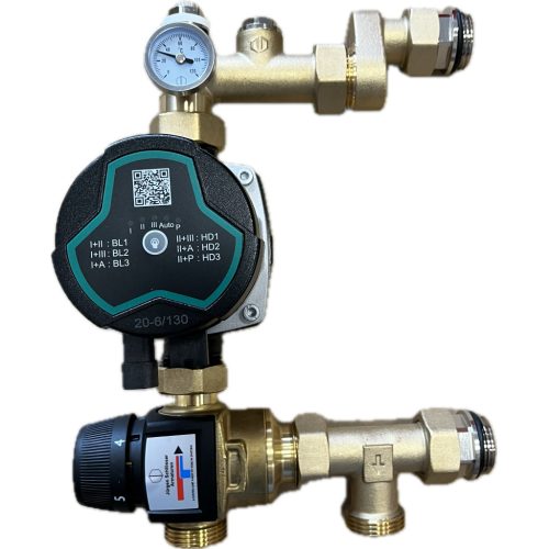 Keverőegység padlófűtésre JSA szivattyúval