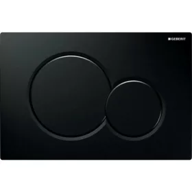 Nyomólap beépíthető wc-hez fekete, Geberit Sigma01