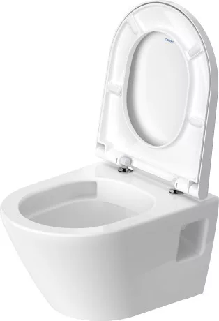 WC csésze mély öblítésű, fali, perem nélküli Rimless, comp., Duravit D-Neo szett