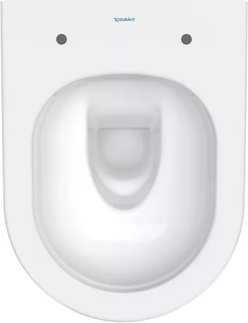 WC csésze mély öblítésű, fali, perem nélküli Rimless, comp., Duravit D-Neo szett