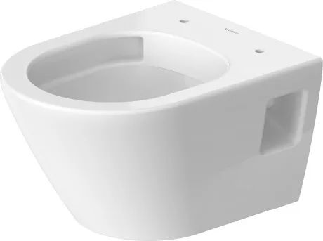 WC csésze mély öblítésű, fali, perem nélküli Rimless, comp., Duravit D-Neo szett