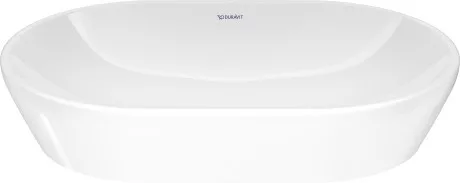Mosdó 600mm, pultra ráültethető mosdótál ovális, Duravit D-Neo