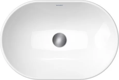 Mosdó 600mm, pultra ráültethető mosdótál ovális, Duravit D-Neo