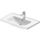 Mosdó 800mm, bútorral aláépíthető mosdótál, Duravit D-Neo