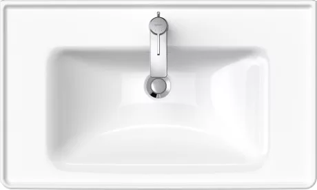 Mosdó 800mm, bútorral aláépíthető mosdótál, Duravit D-Neo