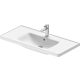 Mosdó 1005mm, bútorral aláépíthető mosdótál, Duravit D-Neo