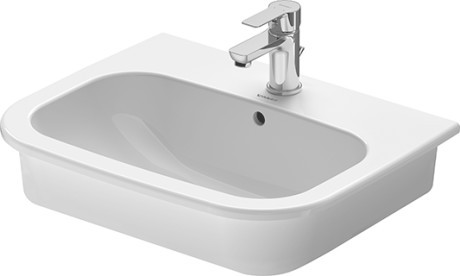 Mosdó 545mm, bútorral aláépíthető mosdótál, Duravit D-Code