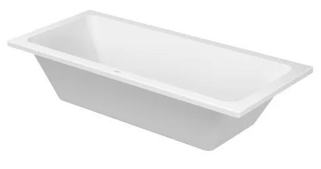 Kád 180cm-80cm, egyenes, akril, Duravit D-Code