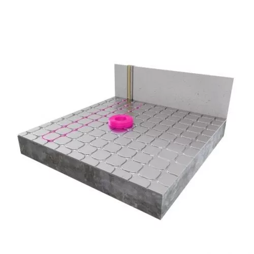 Elektromos padlófűtés fűtőkábel laminált padlóhoz, 10 W/m  80m/tekercs, Magnum
