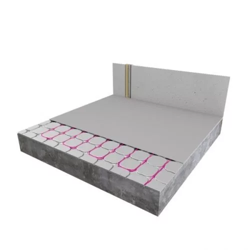 Elektromos padlófűtés fűtőkábel laminált padlóhoz, 10 W/m  80m/tekercs, Magnum