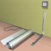 Elektromos padlófűtés fűtőszőnyeg laminált padlóhoz,  1 m2=140W, U-Heat