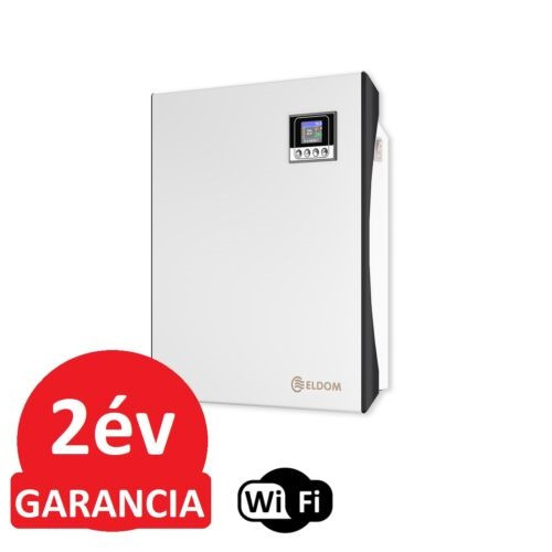 Elektromos fűtőpanel programozható WiFi vezérléssel  500 Watt, Galant 5, Eldom