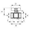 Golyóscsap 1/2" BB, Ferro