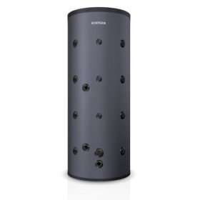   Kodsan fűtés-hűtés puffertartály, 1 hőcserélővel, szig.,  200l álló*