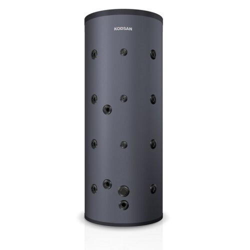 Kodsan fűtés-hűtés puffertartály, 1 hőcserélővel, szig.,  200l álló*