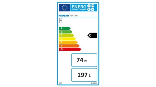 Kodsan fűtés-hűtés puffertartály, 1 hőcserélővel, szig.,  200l álló*